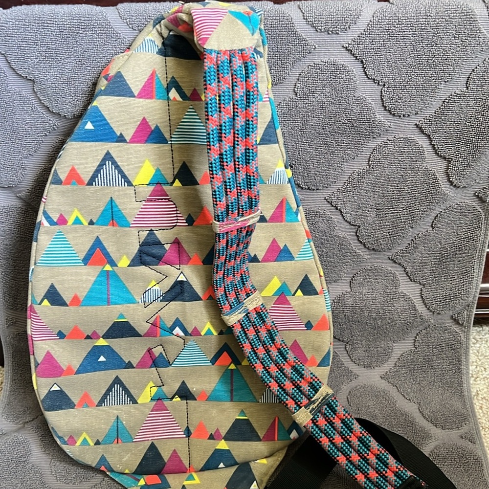 Kavu Rope Sling Bag Backpack | Retired Pattern: Range | EUC - Picture 4 of 9